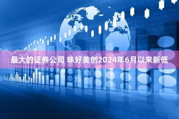 最大的证券公司 味好美创2024年6月以来新低